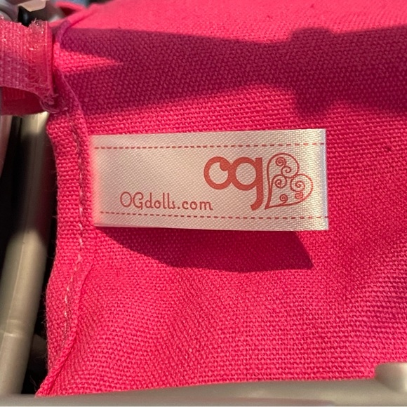 Our Generation Pink Black Doll Wheelchair Foldable 18” Doll - Picture 8 of 8